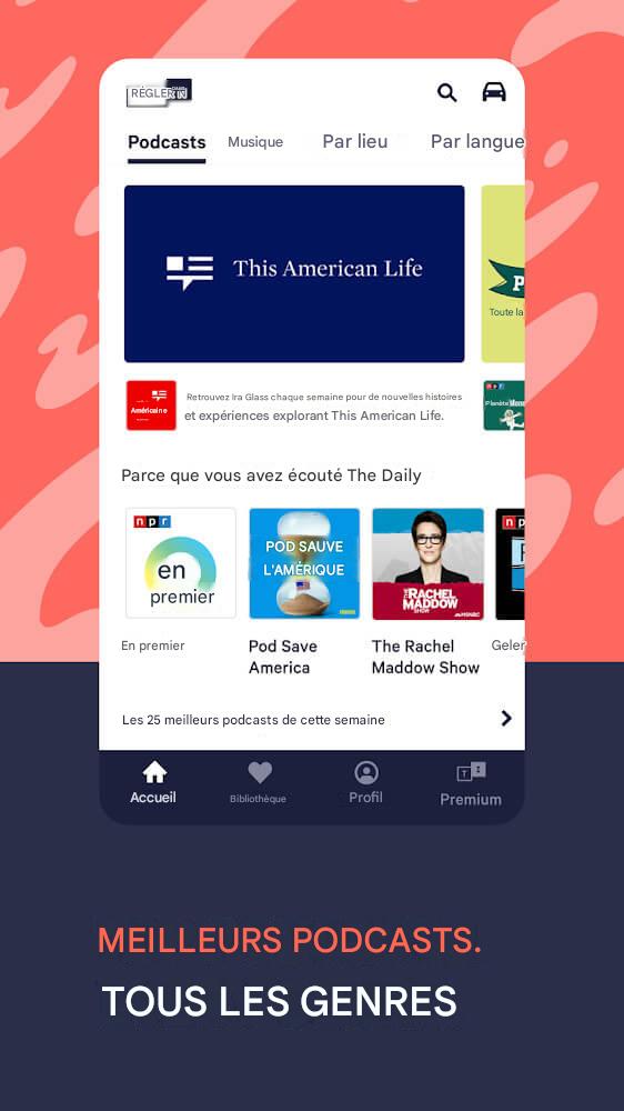 TuneIn Pro : sports en direct, actualités, musique et podcasts
